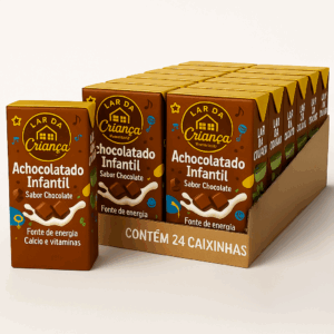 Achocolatado infantil 200ml, Caixa com 24 unidades