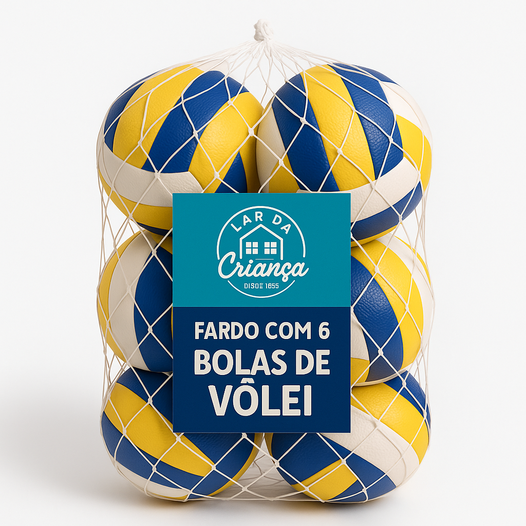 Bolas de Vôlei Kit com 6 unidades