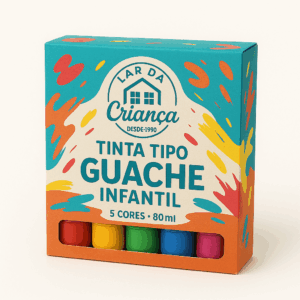 Tinta Guache para Pintura Infantil