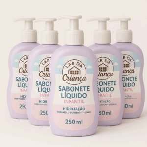 Sabonete Líquido Kit com 5 unidades