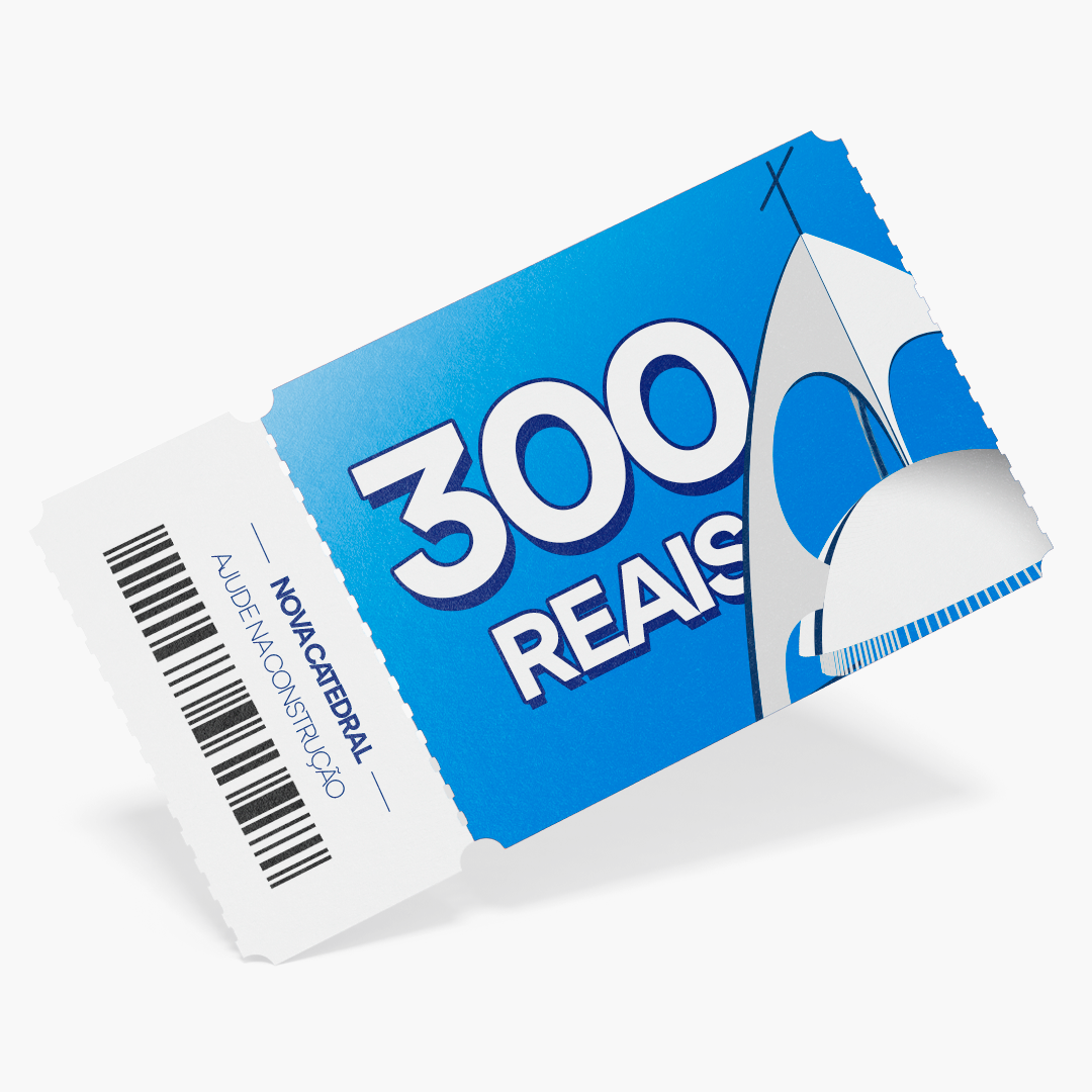 Doação mensal de R$ 300