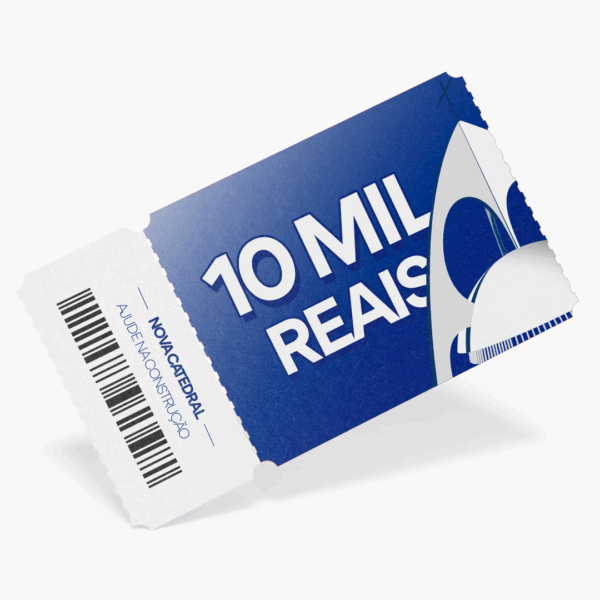 Doação mensal de R$ 10.000